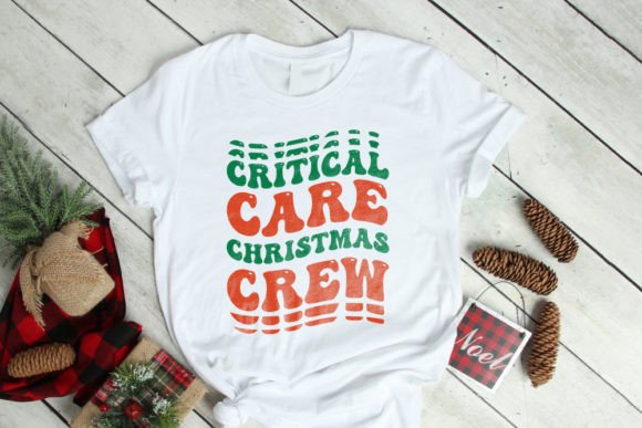 Capturing Spirit: The Retro Wavy ICU Nurse T-Shirt SVG