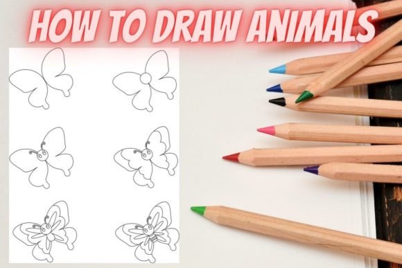 Creating a Simple Butterfly Drawing Guide
