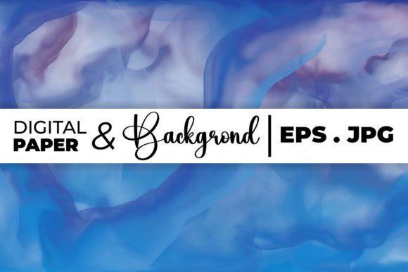 Sky Alcohol Ink Digital Paper Background: A Versatile Creative Asset