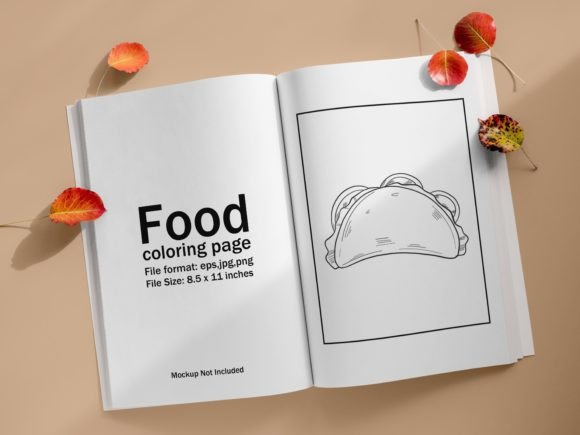 The Art of Relaxation: Discovering Peace Through a Sandwich Coloring Page