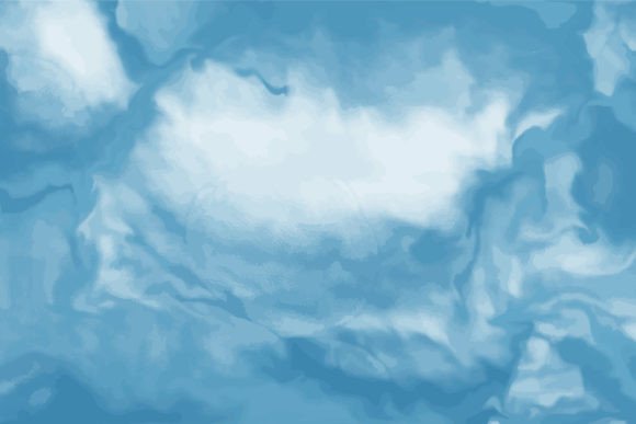 The Power of a Abstract Watercolor Sea Water Background