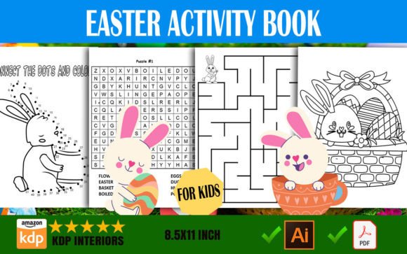 The Practical Workflow Behind an Easter Activity Book for Kids