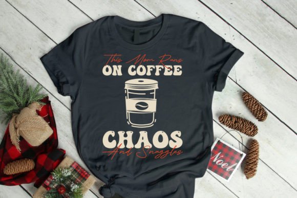 The Retro Coffee Mug Typography T-Shirt Design