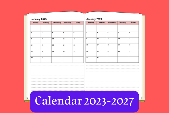 The Ultimate Guide to Mastering Your Years with the Agenda Planner 2023-2027
