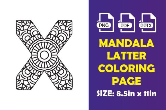 The Value of the Mandala Latter Coloring Page for Creative Projects