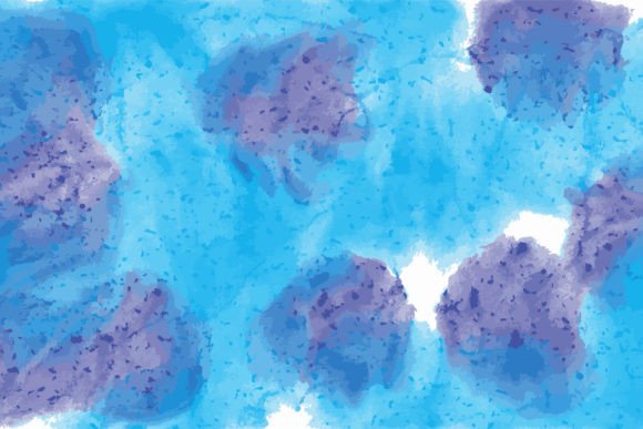 The Versatile Magic of a Watercolor Blue Foil Textured Background