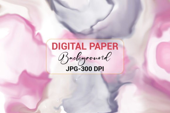 Transform Your Projects with an Abstract Pink Gray Watercolor Background