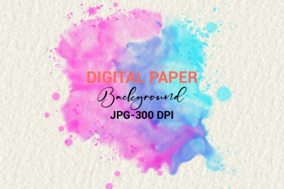 Understanding the Abstract Watercolor Splash Design Asset