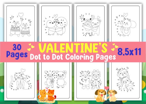 Unlock Creativity with Valentine’s Dot to Dot Coloring Pages